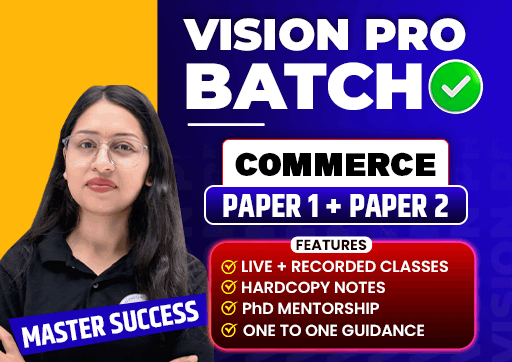  VISION PRO BATCH Paper 1 + Paper 2 COMMERCE (DEC 2026)